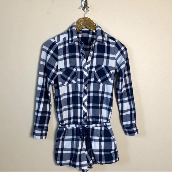 aerie Other - Aerie Flannel Sleep Romper